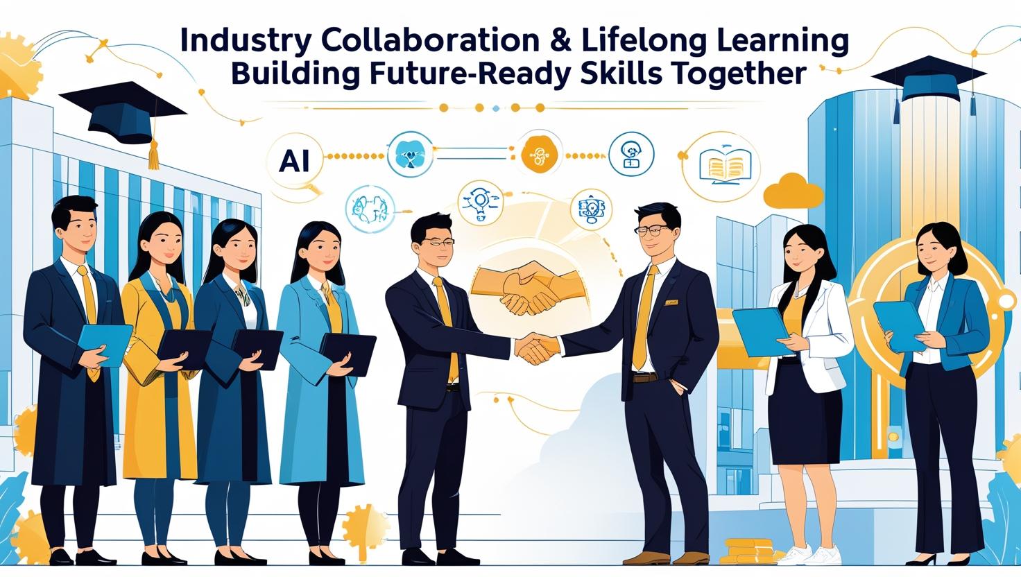Industry Collaboration and Lifelong Learning: Shaping the Future of Education and Work